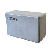 Блок для йоги серый PROFI-FIT