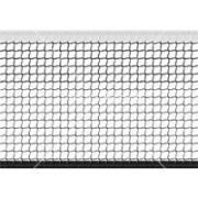 Сетка большой теннис Д=2,0 мм яч. 40*40 мм цв. черн. Размер 1,07*12,8 м окант. верх лента 2,5 см ПП