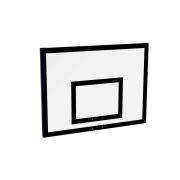 Щит баскетбольный тренировочный (фанера 15 мм, металлокаркас) 900х1200 мм ZAVODSPORTA