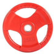 Диск обрезиненный 3 HANDLE цветной D51 мм PROFI-FIT 25 кг РАСПРОДАЖА