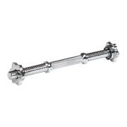 Гриф гантельный 400 мм (хром, замок-гайки Вейдера) D25 мм PROFI-FIT