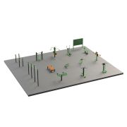 S-1005 Спортивная площадка 180 кв.м ZAVODSPORTA