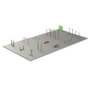 S-1013 Спортивная площадка 264 кв.м ZAVODSPORTA