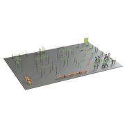 S-1018 Спортивная площадка 600 кв.м ZAVODSPORTA