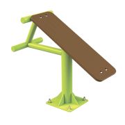 Fix-1701 Уличный тренажер Скамья для пресса ZAVODSPORTA