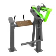 Power-1810 Уличный тренажер Глют-машина (ягодицы) с переменной нагрузкой ZAVODSPORTA