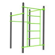 W316 Воркаут (3 перекладины, шведская стенка) ZAVODSPORTA