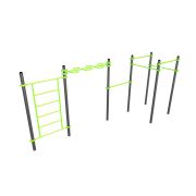 W245 Воркаут (шведская стенка, 5 перекладин) ZAVODSPORTA