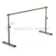 Переносной хореографический станок однорядный (опоры - нерж. сталь) Адажио