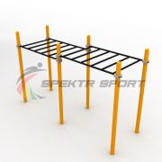 Рукоход двухуровневый для Воркаут SP WRK-02_76mm