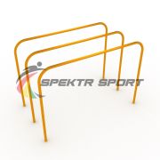 Брусья гнутые тройные параллельные для Воркаут SP WRK-17