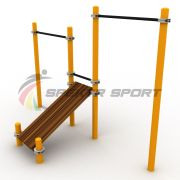 Комплекс тренажеров для Воркаут SP WRK-20_76 mm