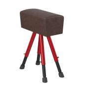 Козел гимнастический переменной высоты (чехол из натур.кожи)