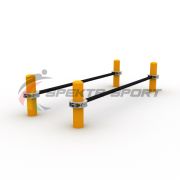 Брусья уличные низкие Воркаут SP WRK-26_76mm