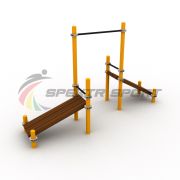 Комплекс для занятий Воркаут SP WRK-39_76mm