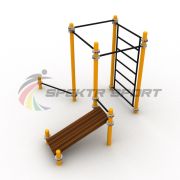 Комплекс для занятий Воркаут SP WRK-43_76mm