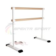 Станок балетный двухрядный разборный Адажио 1 метр цв. белый