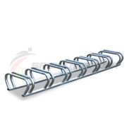 Велопарковка Омега-7N на 7 веломест из нерж. стали цельносварная