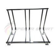 Велопарковка на 3 места Classic-3N из нержавеющей стали