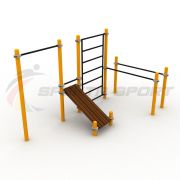 Комплекс для занятий Воркаут SP WRK-51_76mm