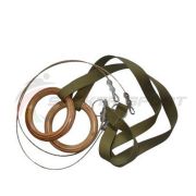 Кольца гимнастические с тросом 2м