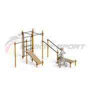 Спортивный комплекс для инвалидов-колясочников WRK-D20_76mm