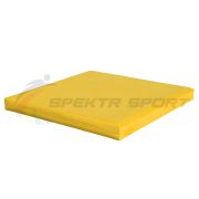 Мат гимнастический 1х1х0.1 материал искожа, плотность 18 кг/м3