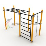 Комплекс для занятий Воркаут SP WRK-62_76mm