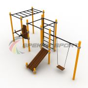 Комплекс для занятий Воркаут SP WRK-82_76mm