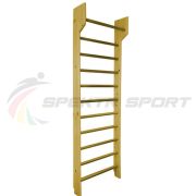 Шведская стенка деревянная с турником (перекладины бук) 800*1800 мм