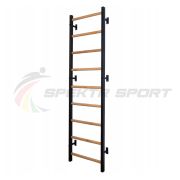 Стенка шведская комбинированная металл/дерево 2800х800