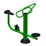 Уличный тренажер взрослый Вело + Диск для двоих ТС 221