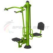 Уличный тренажер взрослый Подтягивание + Жим ногами для двоих ТС 230