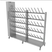 Сушильный стеллаж SL2 Лидер-премиум мобильный 12 комплектов 2000х2000х500 мм