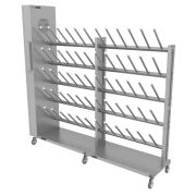 Сушильный стеллаж для обуви SL2 Лидер-премиум мобильный односторонний (25 пар)
