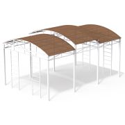 Теневой навес 6х4 м для уличных тренажеров