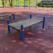 Помост для выполнения испытания «Сгибание-разгибание рук в упоре лежа на полу»