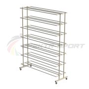 Стеллаж для мячей мобильный двухсторонний шир. 1570 мм SP ХИ-ММ84