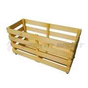 Контейнер для спортинвентаря деревянный передвижной