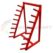 Стойка для бодибаров 8 уровней (цельносварная)