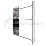 Стеллаж для лыж односторонний пристенный на 10 пар SP ЛХ10