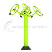 Уличный тренажер взрослый Рули для двоих ТС 205