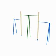 Турник уличный комбинированный СО 204