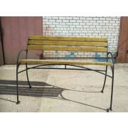 Лавка парковая 1,8 м со спинкой