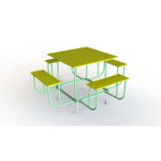 Столик со скамейками арт. SP УБС1