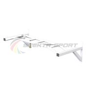 Турник настенный с мультихватом цельносварной Гефест цв. белый