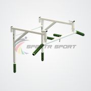 Турник-брусья навесной Рекрут 2 цв. белый