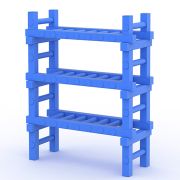 Стеллаж для напитков жесткий ПВХ 826х497х1020 мм