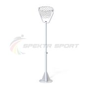 Мишень для мячей с изменением высоты кольца