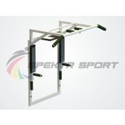Турник 3 в 1 на раме Оптимус разборный цв. белый